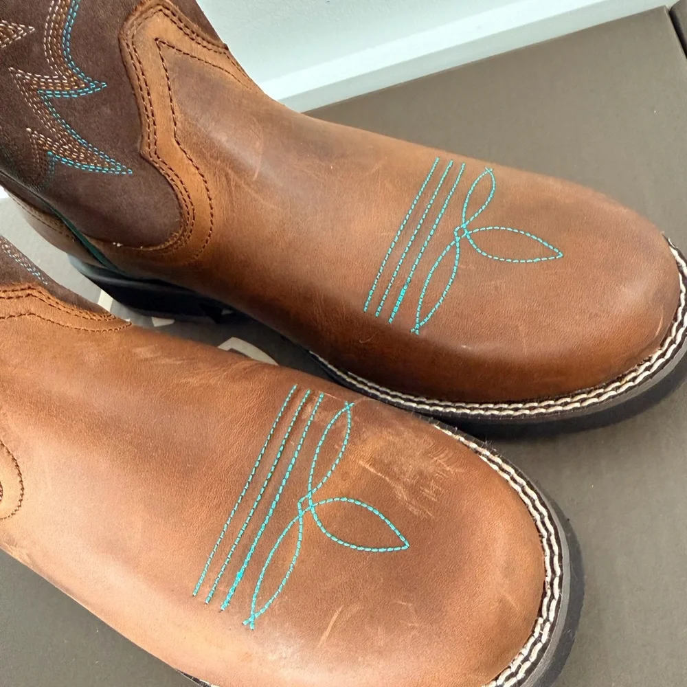 Ariat Women's Delilah Round Toe Work Boots - Picture 3 of 6